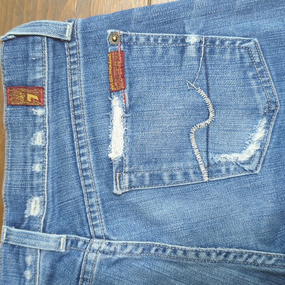 7 For All Mankind Y2K Low Rise Long - Picture 6 of 10
